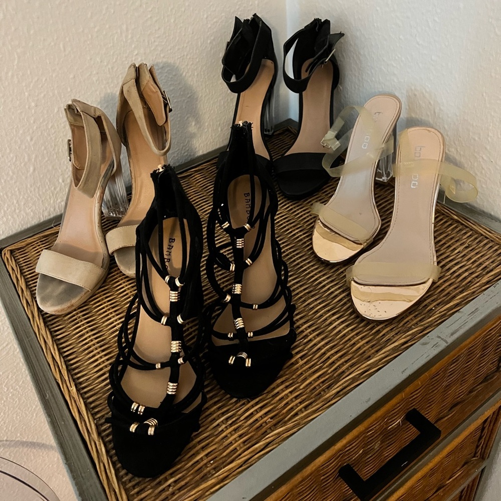 Bundle! 4 Pairs Of Heels! - image 1